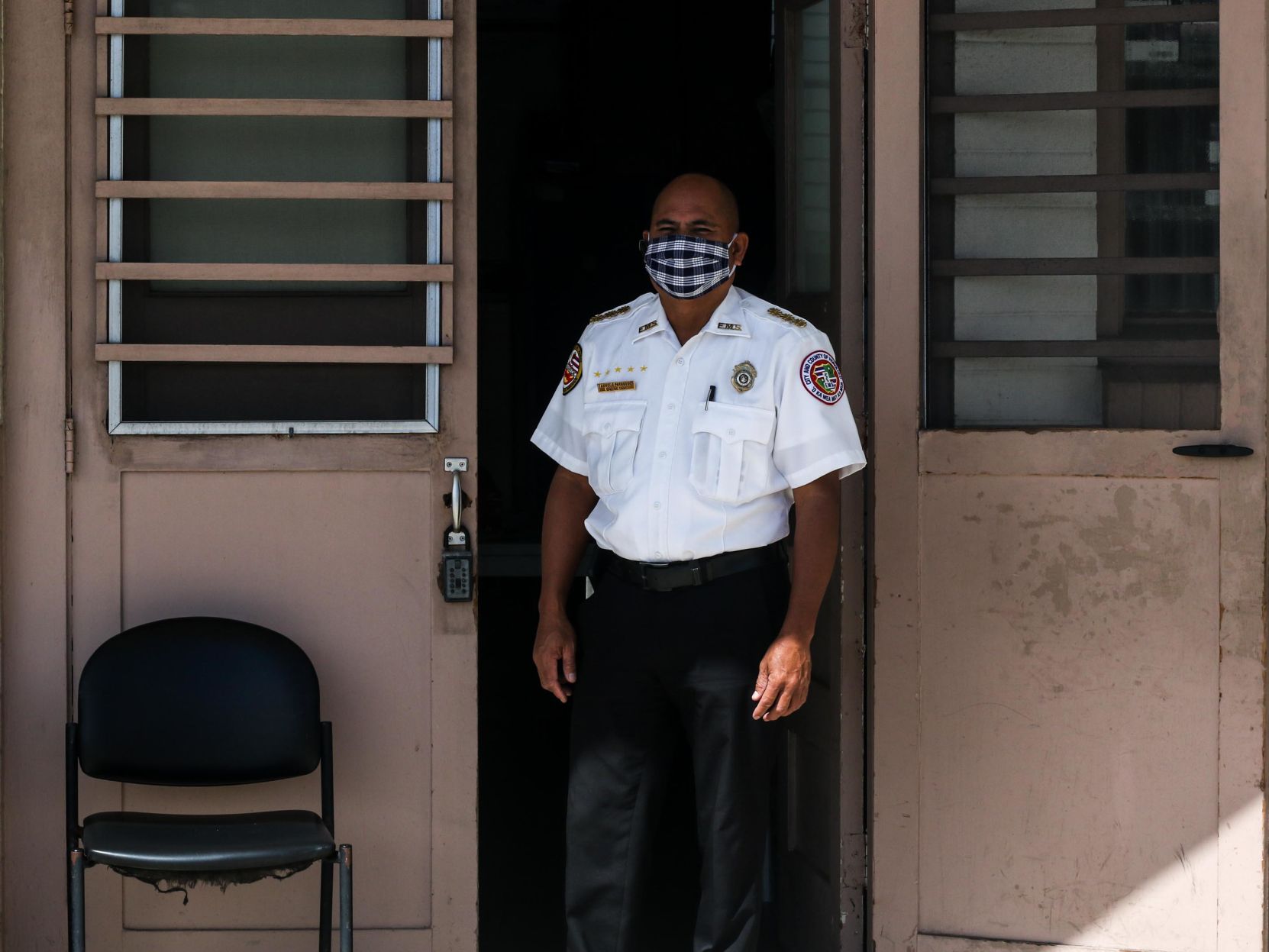 EMS District Chief Arnold Paragoso